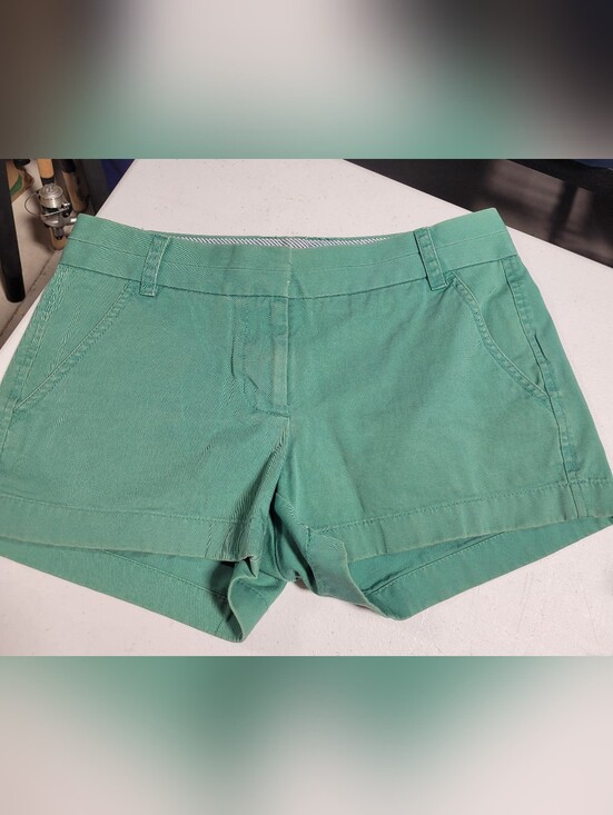 J. Crew Pants - J. Crew Mint Green Tailored Cotton Bermuda Shorts